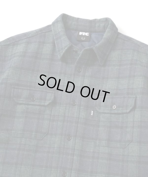 画像5: FTC/QUILTED LINED PLAID NEL SHIRT  NAVY