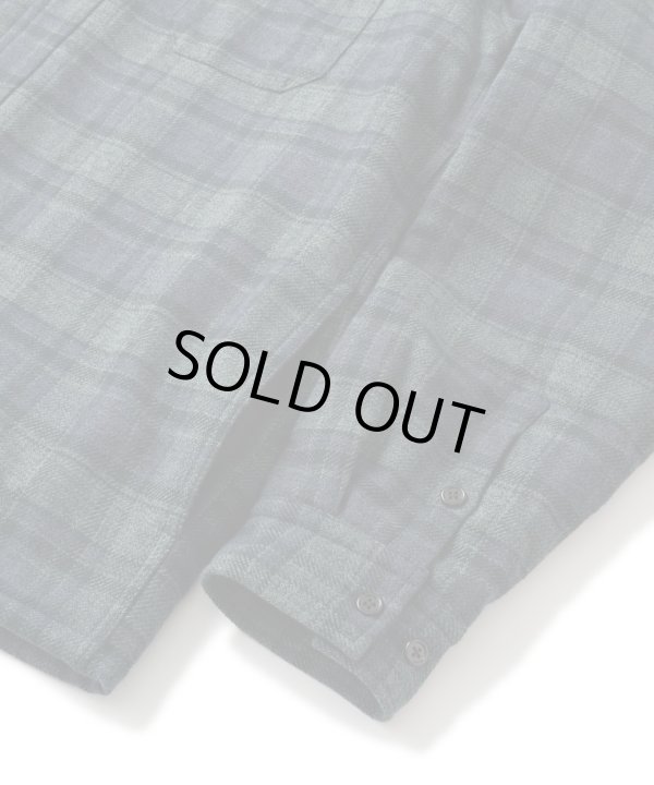 画像4: FTC/QUILTED LINED PLAID NEL SHIRT  NAVY