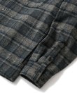 画像5: FTC/QUILTED LINED PLAID NEL SHIRT  BLACK