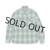 画像: RATS/WOOL CHECK SHIRTS JKT  GREEN CHECK