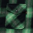 画像2: RATS/WOOL CHECK SHIRTS JKT  GREEN CHECK
