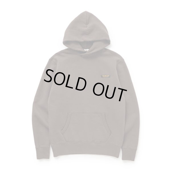 画像1: RATS/FLEECE CROSS NECK HOODIE  BROWN