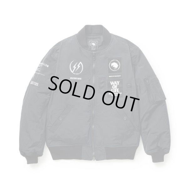 画像1: (店頭在庫分) RATS/MA-1  BLACK