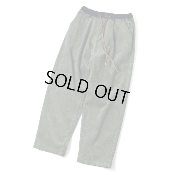 画像3: GYMMASTER/STRETCH CORDUROY TUCK PANT  OLIVE