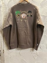 画像: GYMMASTER/ONE LOVE EMBROIDERY SWEAT  COCOA BROWN