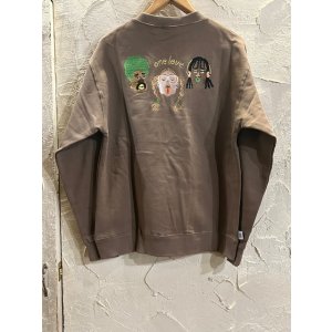 画像: GYMMASTER/ONE LOVE EMBROIDERY SWEAT  COCOA BROWN