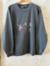 画像: (再入荷) GYMMASTER/PIGMENT AEROBICS SWEAT  CHARCOAL