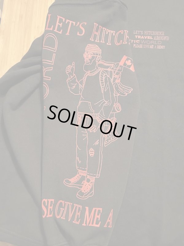 画像3: GYMMASTER/HITCH HIKE SWEAT BIG T  BLACK