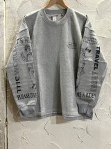 画像: (再入荷) GYMMASTER/HITCH HIKE SWEAT BIG T  M.GRAY