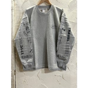 画像: GYMMASTER/HITCH HIKE SWEAT BIG T  M.GRAY