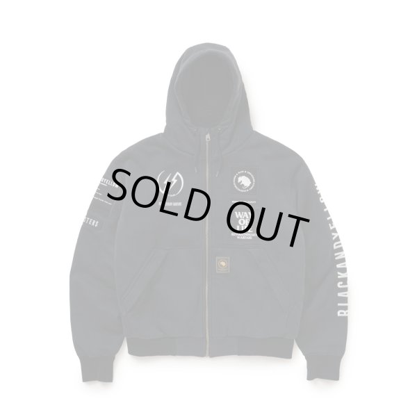 画像1: (店頭在庫分) RATS/BOA HOODIE  BLACK