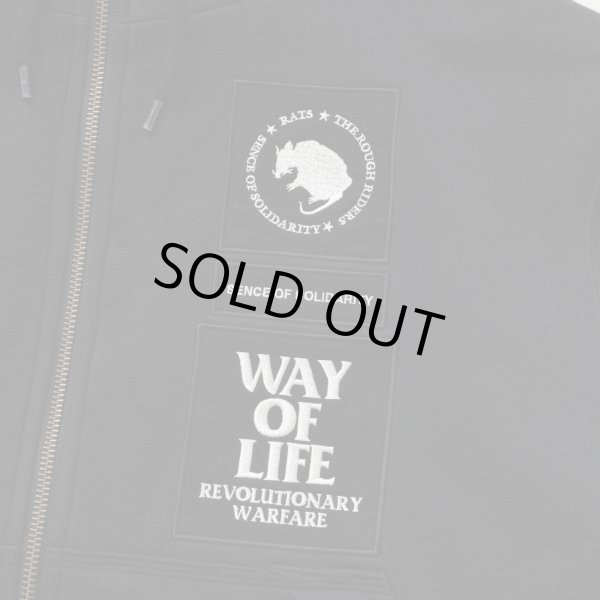 画像4: (店頭在庫分) RATS/BOA HOODIE  BLACK