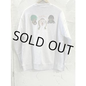画像: GYMMASTER/ONE LOVE EMBROIDERY SWEAT ASH GRAY