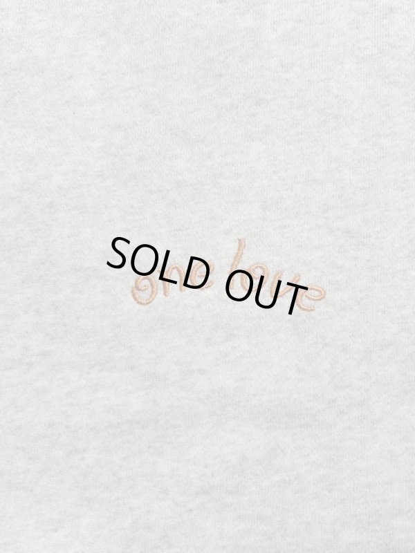 画像4: GYMMASTER/ONE LOVE EMBROIDERY SWEAT  ASH GRAY