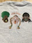 画像3: GYMMASTER/ONE LOVE EMBROIDERY SWEAT  ASH GRAY