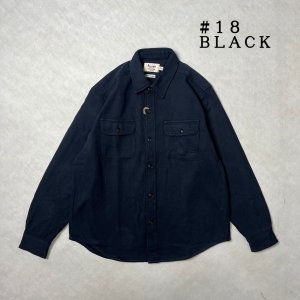 画像: ALCARZA/HEAVY NELL CHECK WORK SHIRT OMBRE BLACK