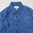 画像3: ALCARZA/HEAVY NELL CHECK WORK SHIRT  OMBRE NAVY