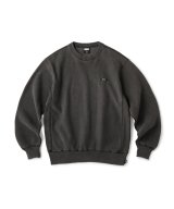画像: FTC/PIGMENT DYED SMALL BOX LOGO CREWNECK  BLACK