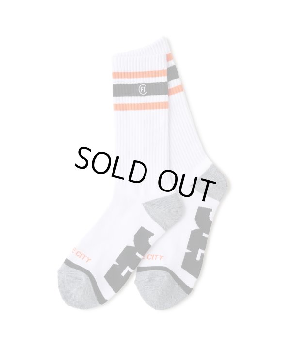 画像1: FTC/FTC TEAM SOCKS  WHITE