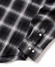 画像3: FTC/SHADOW PLAID SHIRT  BLACK