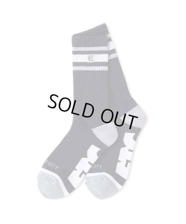 画像1: FTC/FTC TEAM SOCKS  BLACK
