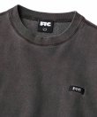 画像2: FTC/PIGMENT DYED SMALL BOX LOGO CREWNECK  BLACK
