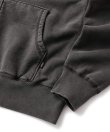 画像3: FTC/PIGMENT DYED BOX LOGO ZIPKUP HOODY  BLACK
