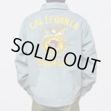 画像: (再入荷) ALCARZA/FARMERS JKT  SMOKY BLUE