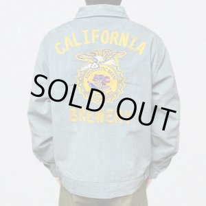 画像: (再入荷) ALCARZA/FARMERS JKT  SMOKY BLUE