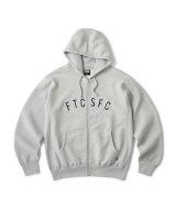 画像: FTC/ARC LOGO ZIP UP HOODY  GRAY