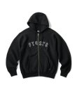 画像1: FTC/ARC LOGO ZIP UP HOODY  BLACK