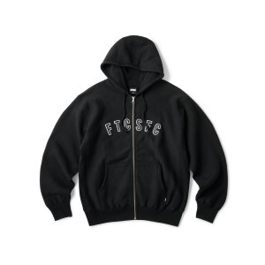 画像: FTC/ARC LOGO ZIP UP HOODY  BLACK