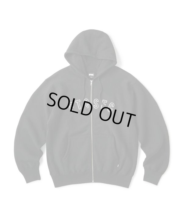 画像1: FTC/ARC LOGO ZIP UP HOODY  BLACK