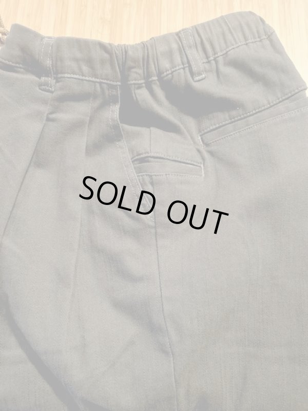 画像4: GYMMASTER/KATSURAGI TWO TUCK PANT  BLACK