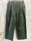 画像1: GYMMASTER/KATSURAGI TWO TUCK PANT  OLIVE