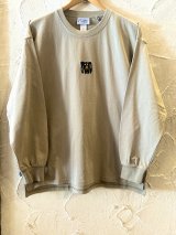 画像: GYMMASTER/DOG EMBROIDERY BIG LS T  BEIGE