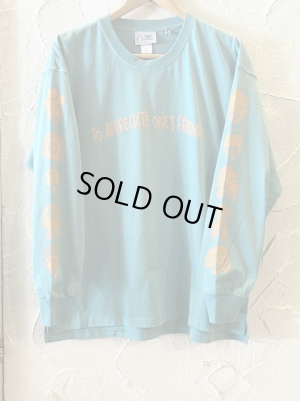 画像1: GYMMASTER/FRIENDS BIG LS T  MINT GREEN