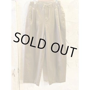 画像: GYMMASTER/KATSURAGI TWO TUCK PANT BROWN