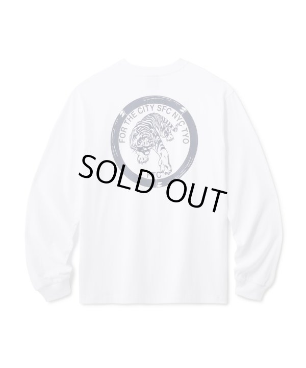 画像1: FTC/INTERNATIONAL LS T  WHITE