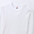 画像1: HANES/BEEFY CREW NECK THERMAL  WHITE