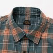 画像3: (店頭在庫分) RATS/COTTON LINEN CHECK SHIRT  GREEN