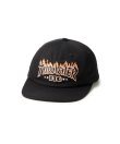画像1: FTC/xTHRASHER LOGO 6PANEL  BLACK