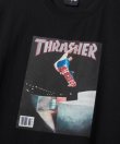 画像2: FTC/xTHRASHER COVER TEE  BLACK