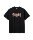 画像1: FTC/xTHRASHER LOGO TEE  BLACK