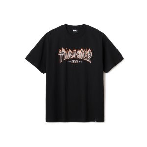 画像: FTC/xTHRASHER LOGO TEE  BLACK