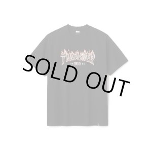 画像: FTC/xTHRASHER LOGO TEE  BLACK