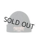 画像: FTC/xTHRASHER LOGO BEANIE  BLACK