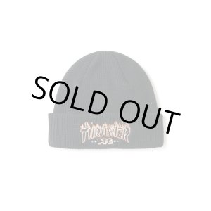画像: FTC/xTHRASHER LOGO BEANIE BLACK