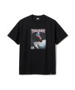 画像1: FTC/xTHRASHER COVER TEE  BLACK