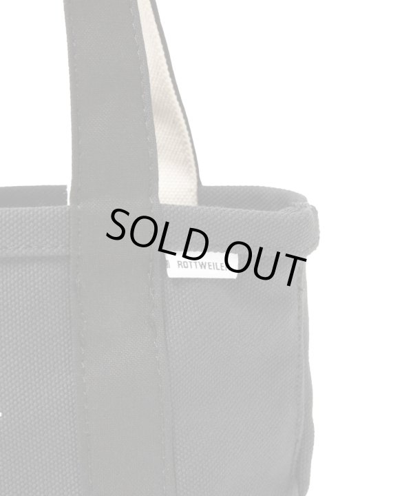 画像4: ROTTWEILER/R9 SMALL TOTE BAG  BLACK